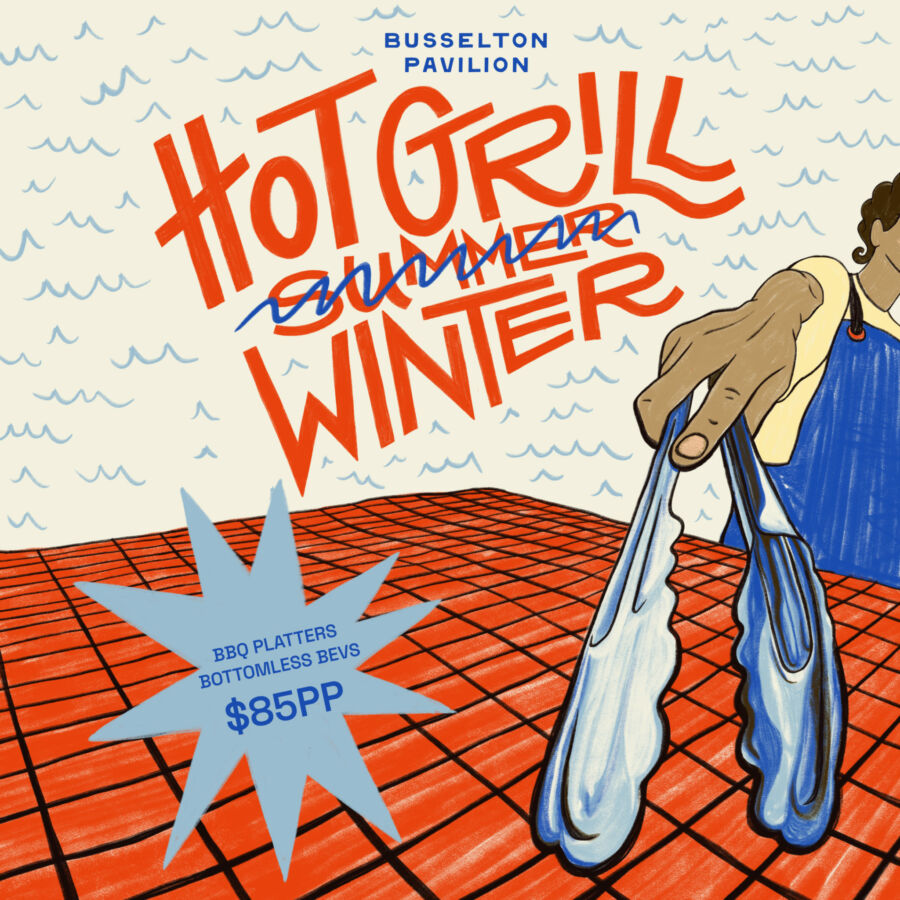Hot Grill Winter Social Portrait